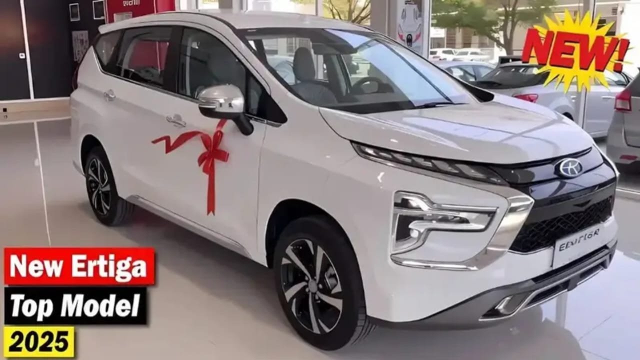 Maruti Suzuki Ertiga 2026 – 1.5L Petrol Engine, 36KM/L Mileage, 7-Seater Practical Cabin & Smart Hybrid Tech, Book Now!